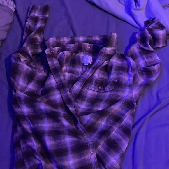 American eagle flannel mens size medium. - Picture 3 of 5